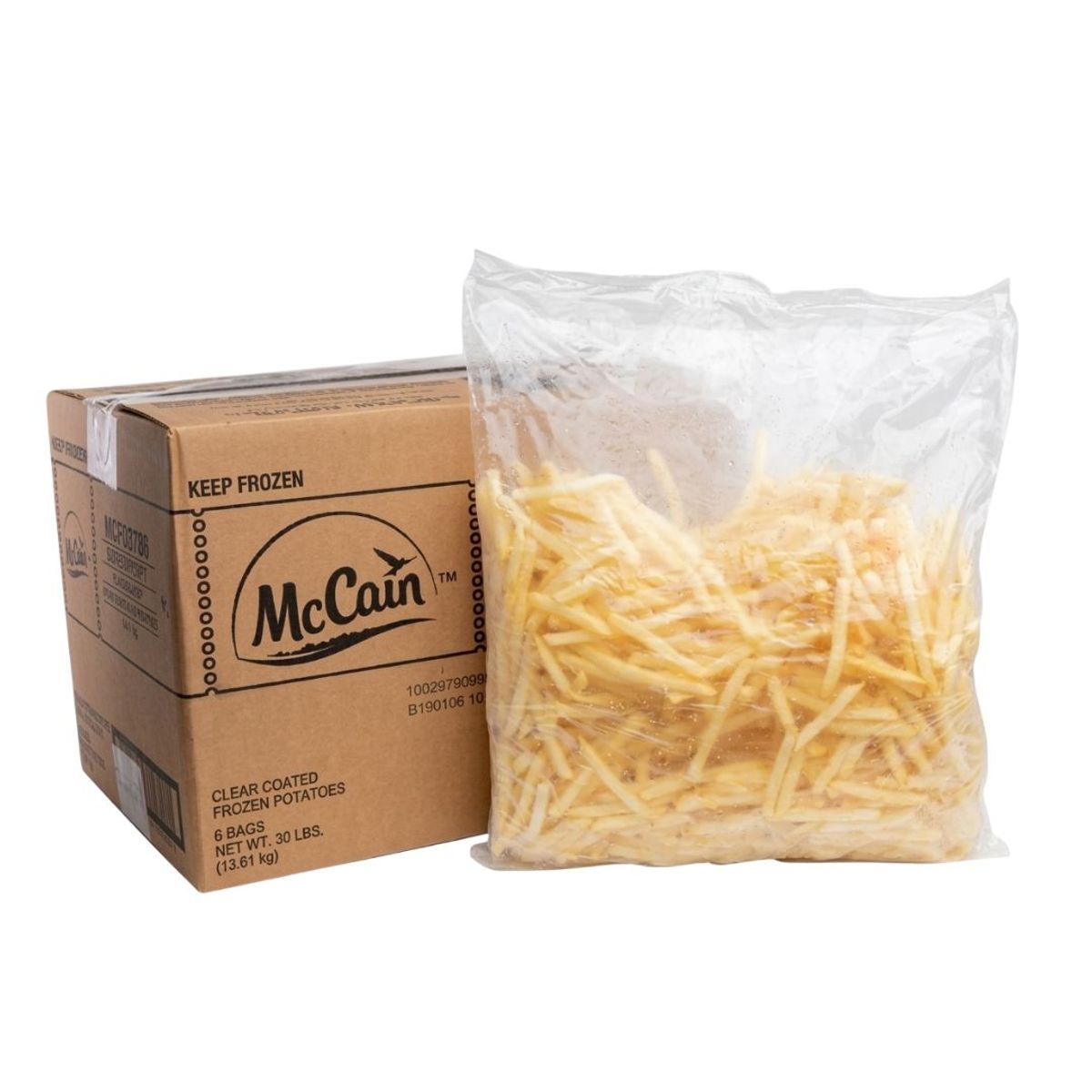 10X Papa Sure Crisp McCain 7 x 7 x 2,27 Kg Bolsa