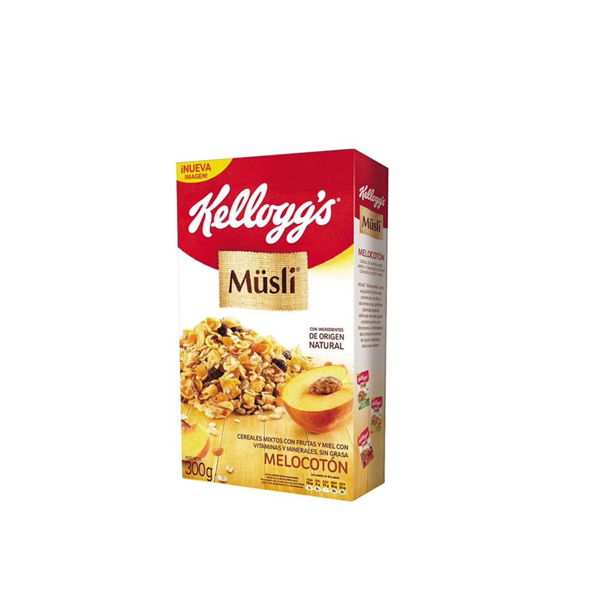 10X Cereal Musli De Durazno x 300 Gramos Caja