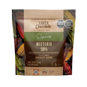 Chocolate Luker Misterio 58% 2.5 kg - Bolsa