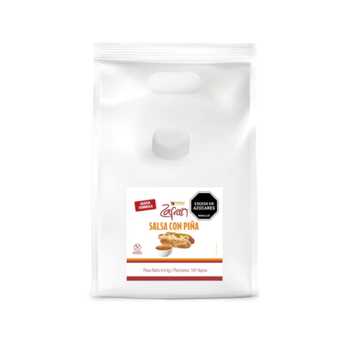 10X Salsa de Piña Zafrán x 4400 Gr Bolsa Master Bag