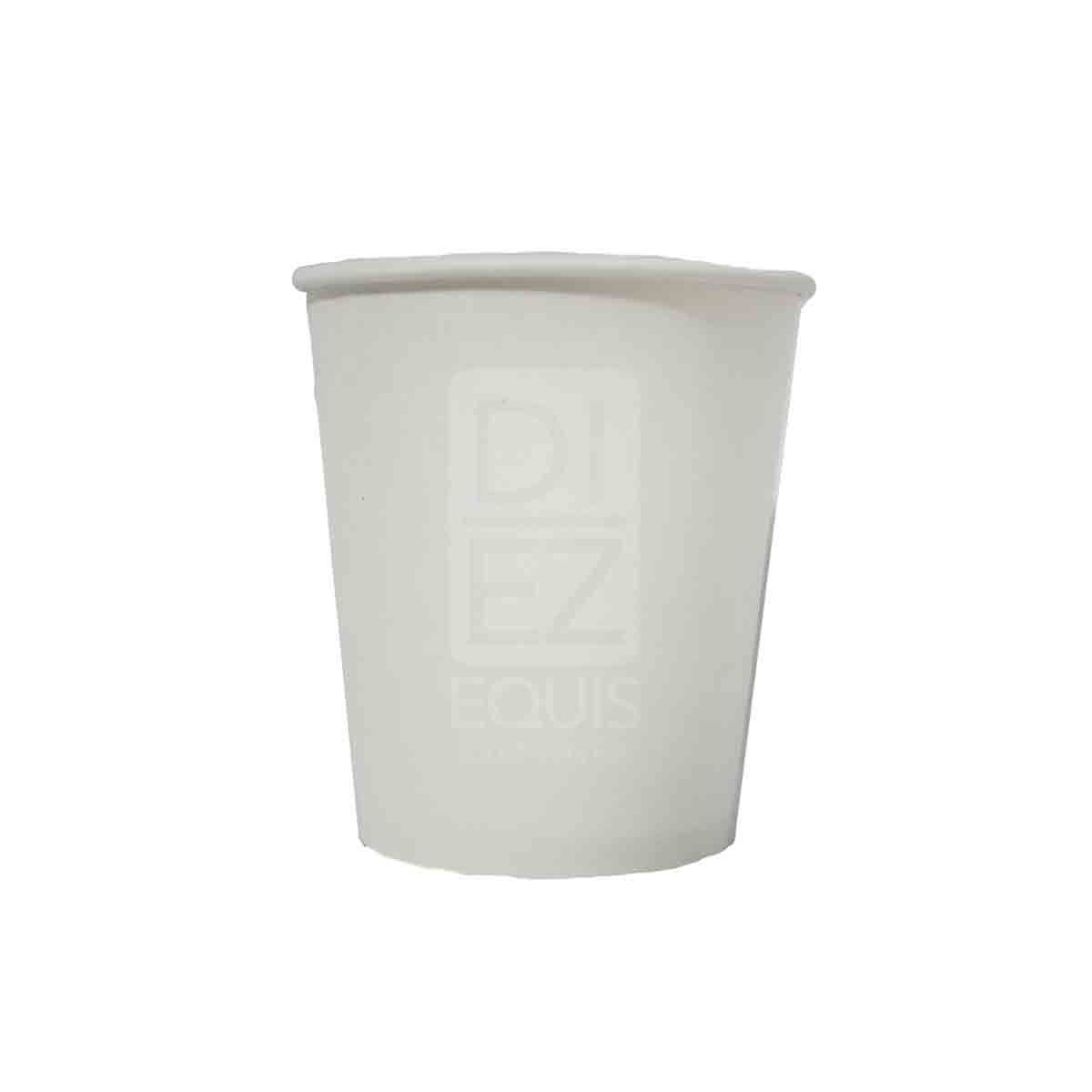 10X Vaso Ecológico BLANCO Bebidas Calientes Envases Puros 7 Oz x 50 Paquete