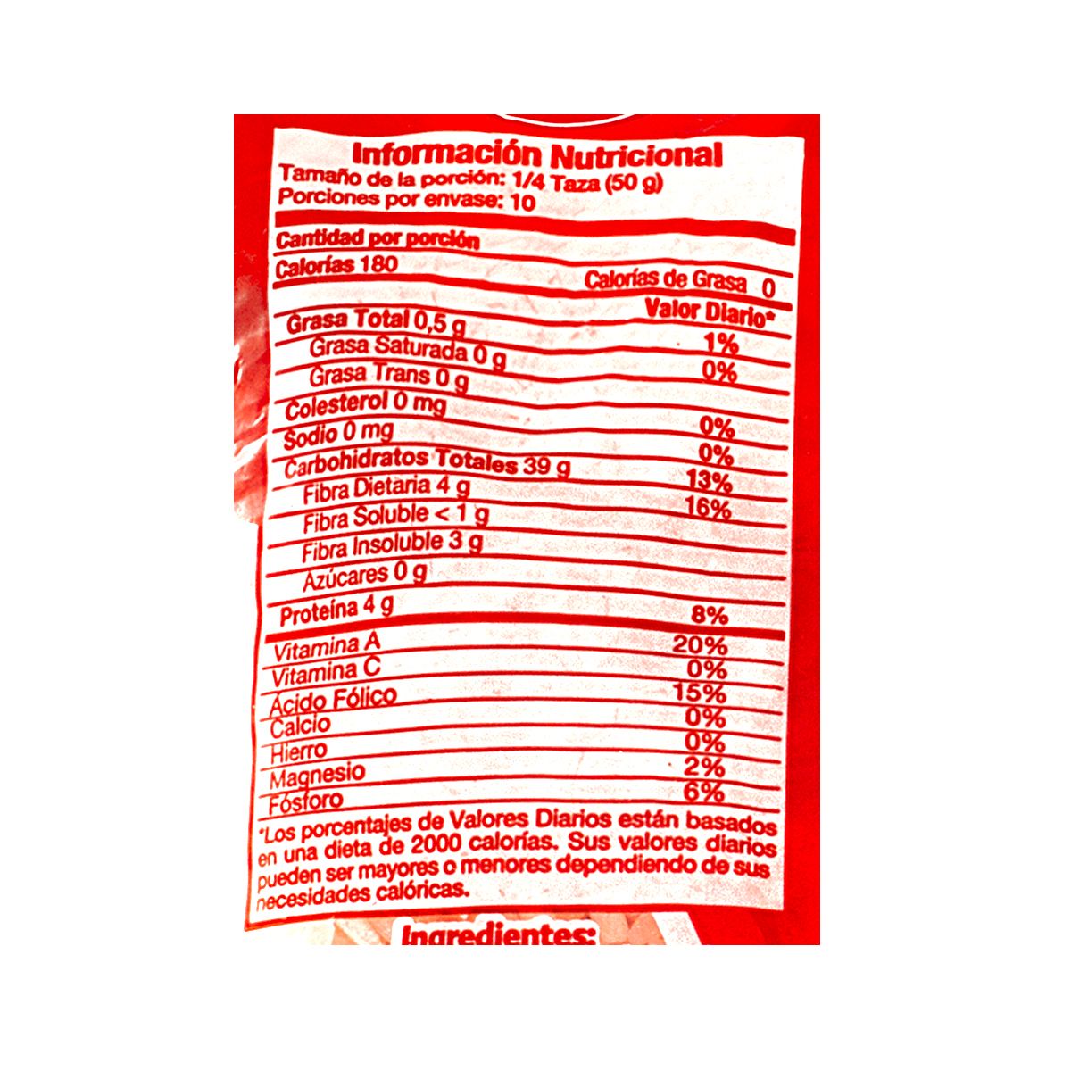 10X Arroz Roa Bolsa x 500 Gr