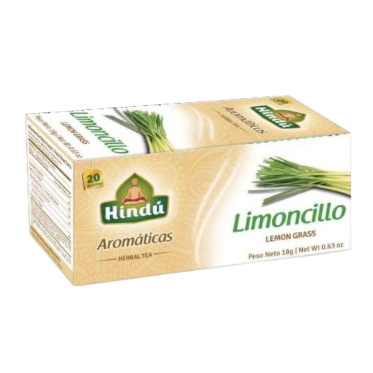 10X Aromática Hindú Limoncillo x 20 Und
