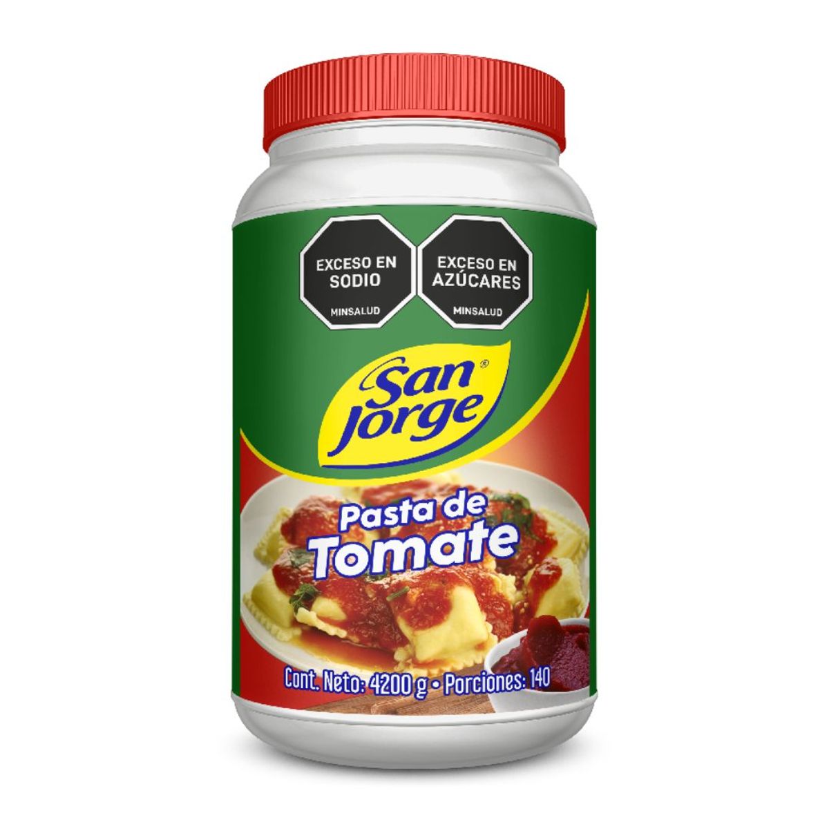 10X Pasta Tomate San Jorge x 4200 Gr Pet