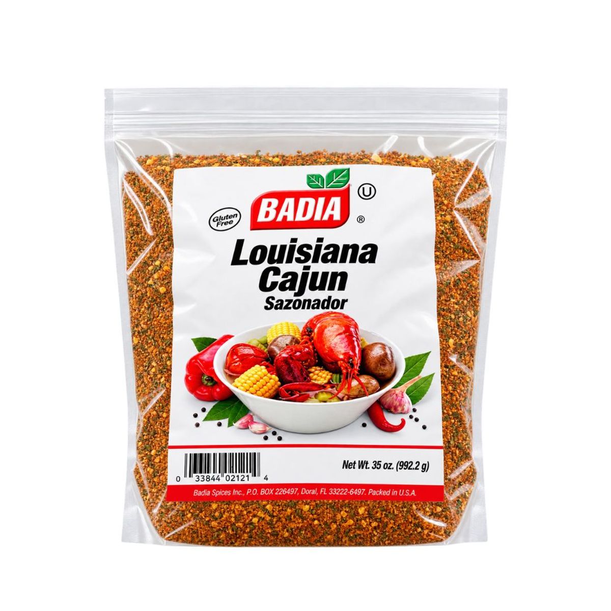 10X Cajun Sazonador Badia x 992,2 Gr Bolsa