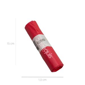 Bolsa Basura Roja Rollo C1 Task Pro 55 x 60 x 10 Und - Paquete