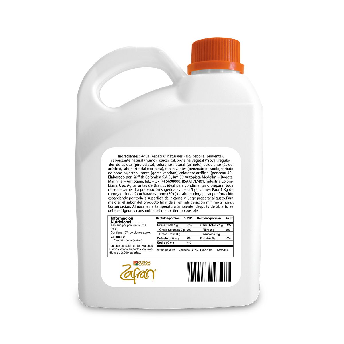 10X Ahumador Zafrán x 1000 Gr