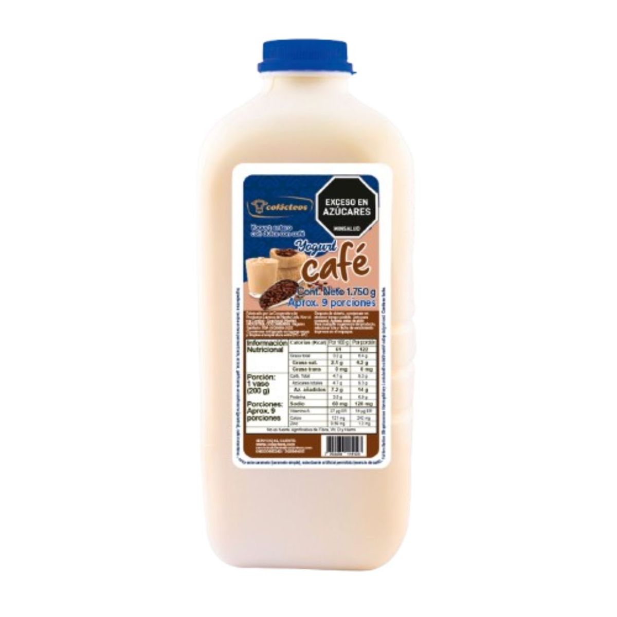 10X Yogur Café Colácteos x 1750 Gr