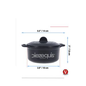 Mini Olla Cocotte Esmaltada Victoria  Caja x 6 - Unidad