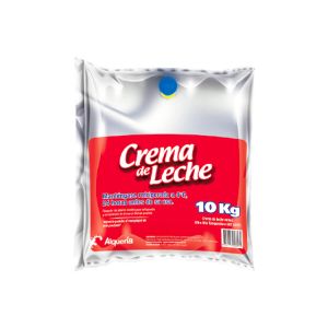 Crema De Leche UHT Entera Alquería x 10 Litros Bolsa - Bolsa