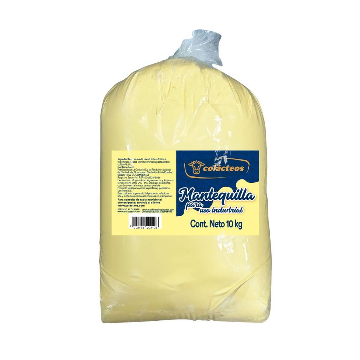 10X Mantequilla Colácteos x 10 Kg