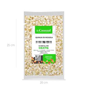 Quinua En Hojuela El Caunzal x 500 Gr Bolsa - Bolsa