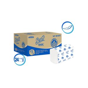 Toalla Mano Doblada Z Scott Basic Blanco 2073 x 150 Und x 24 Paq - Paquete