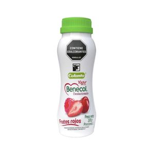 Yogurt Colanta Deslactasado Benecol Frutos Rojos x 100 Gr - Unidad
