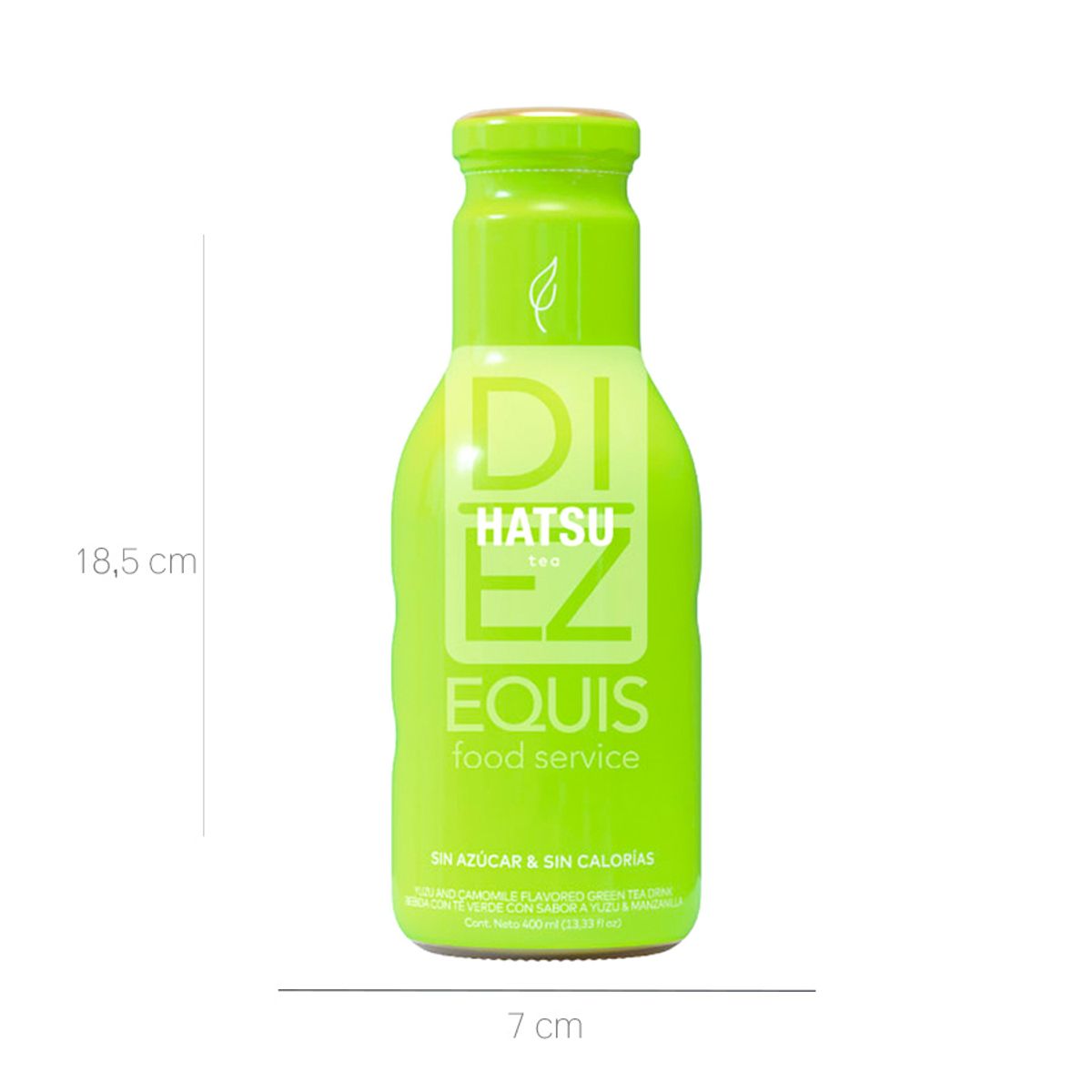 10X Té Hatsu Verde x 6 Und x 400 Ml Botella