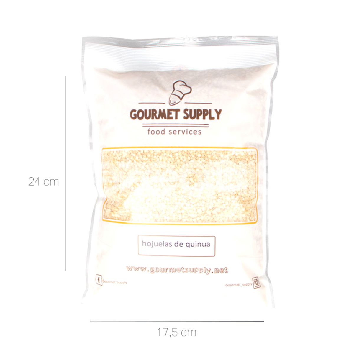 10X Quinua En Hojuelas x 500 Gr