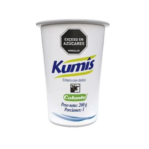 Kumis Colanta x 200 Gr Vaso - Unidad