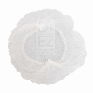 Gorro Cofia Tipo Oruga Blanco Latexport x 20 Und - Paquete