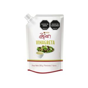 Vinagreta Zafrán x 200 Gr Doy Pack - Unidad