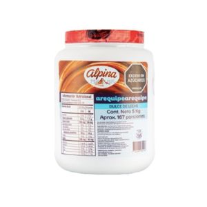 Arequipe Alpina x 5 Kilos Pet - Unidad