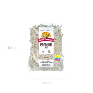 Papa Francesa Premium McCain 7x7 mm x 1 Kg Bolsa - Bolsa