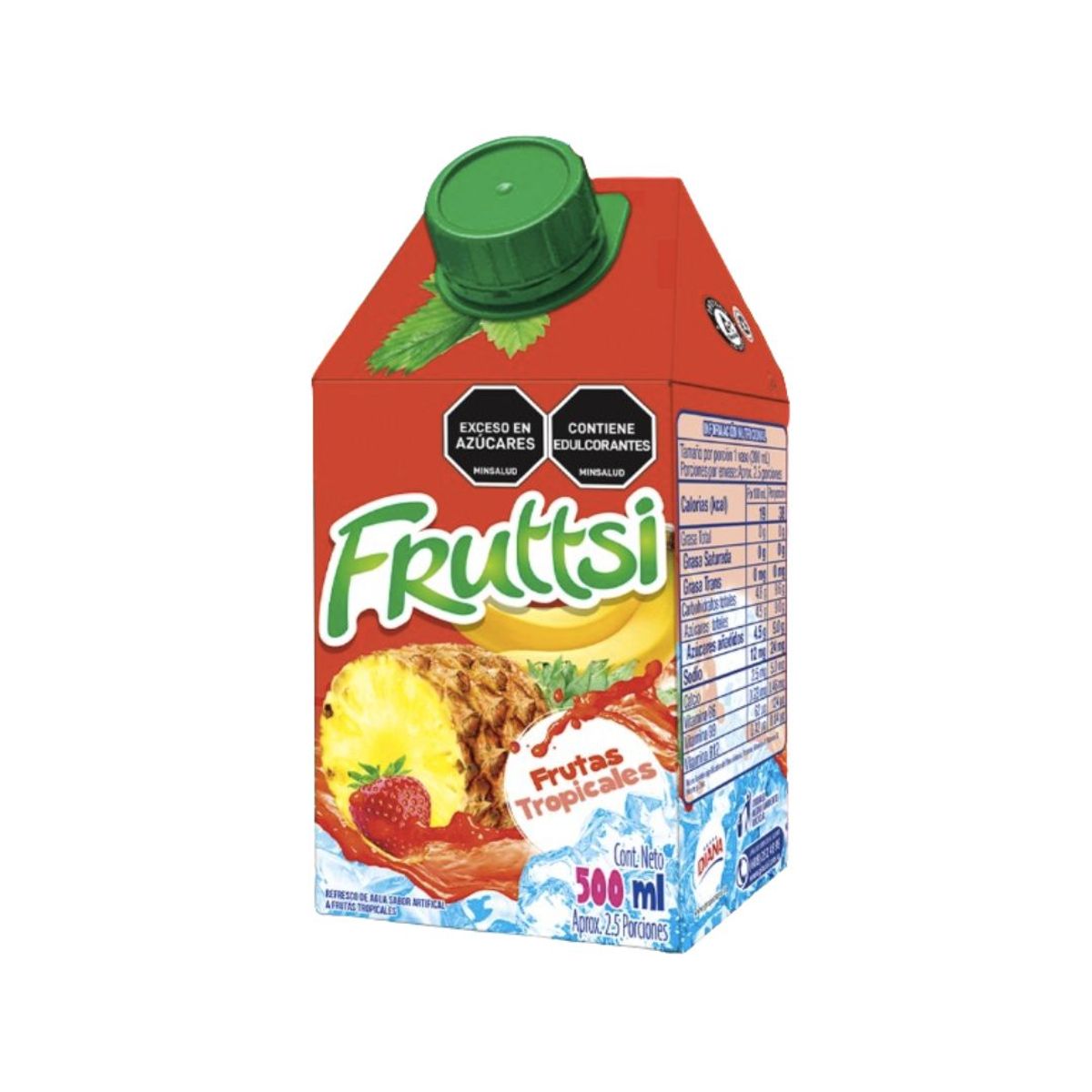 10X Jugo Tropical Fruttsi x 500 ml x 12 Unidades Tetrapack