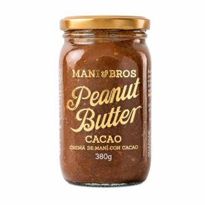 Mantequilla de Maní Con Cacao Mani Bros x 380 Gr - Unidad