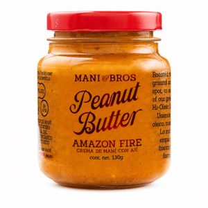 Mantequilla de Maní Con Ají y Paprika Ahumada Mani Bros x 130 Gr - Unidad