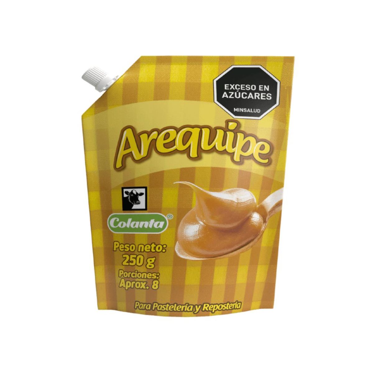 10X Arequipe Colanta x 250 Gr Doy Pack