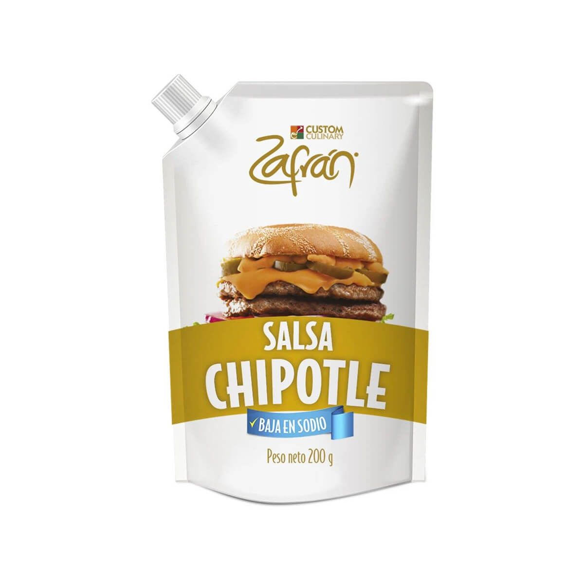 10X Salsa Chipotle Zafrán x 200 Gr Doy Pack