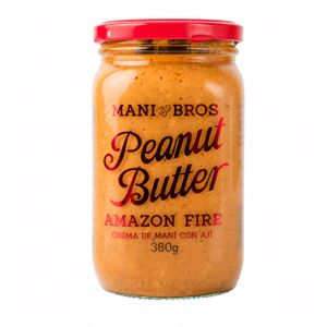 Mantequilla de Maní Con Ají y Paprika Ahumada Mani Bros x 380 Gr - Unidad