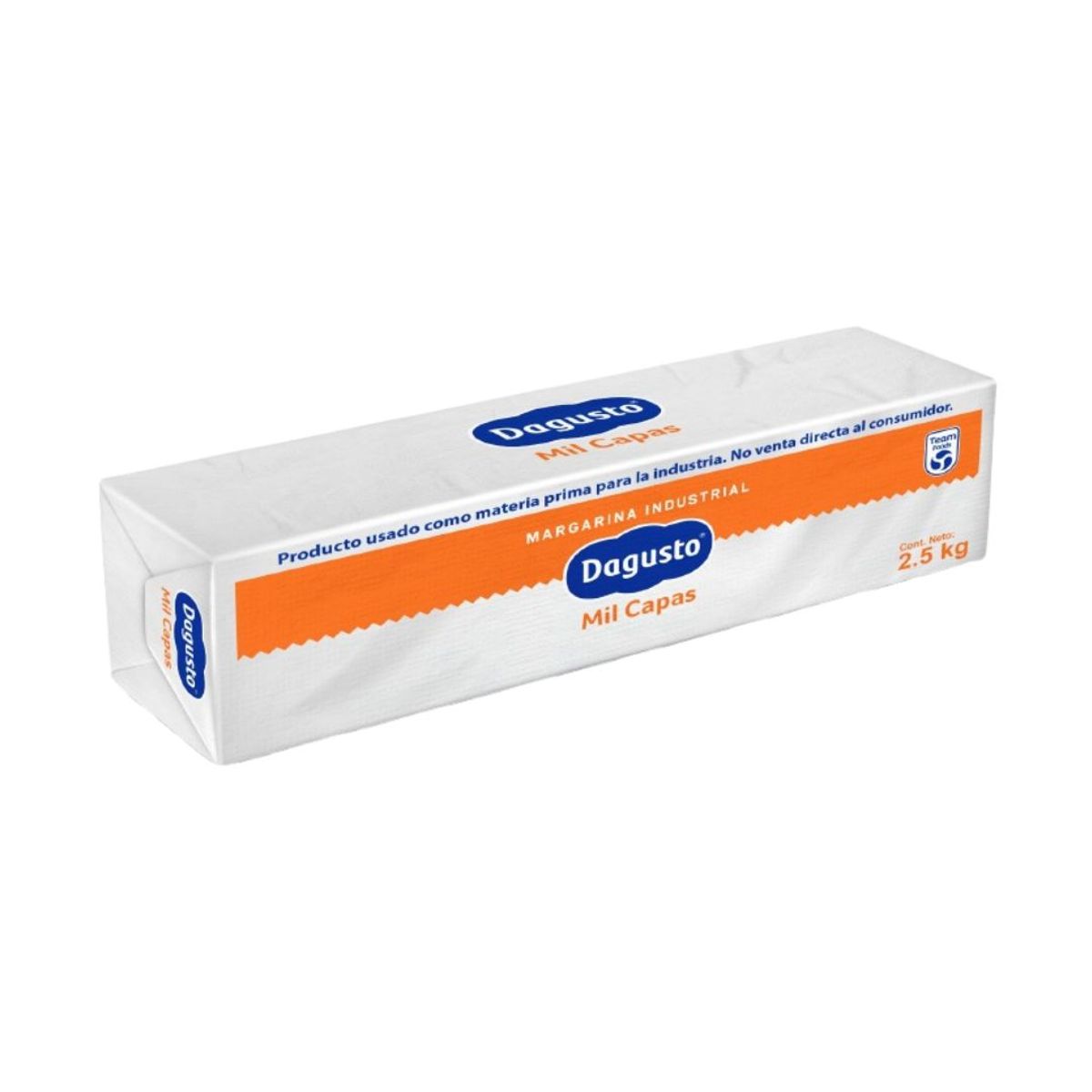 10X Margarina Mil Capas Dagusto x 2,5 Kg