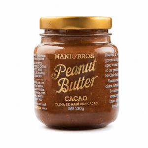 Mantequilla de Maní Con Cacao Mani Bros x 130 Gr - Unidad