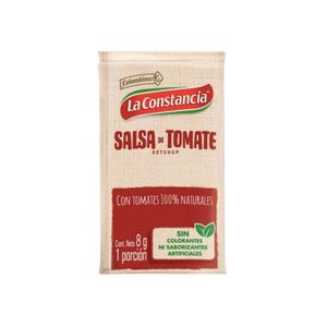 Salsa Tomate La Constancia Sachet x 8 Gr Bolsa 100 Und - Bolsa