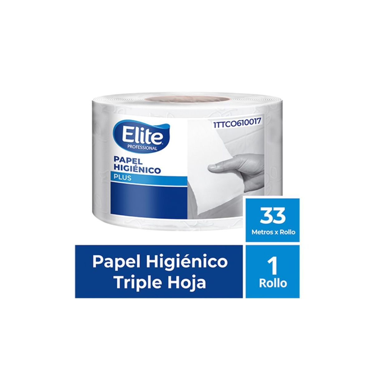 10X Papel Higiénico Plus TH Elite 610017 x 33 mt Rollo