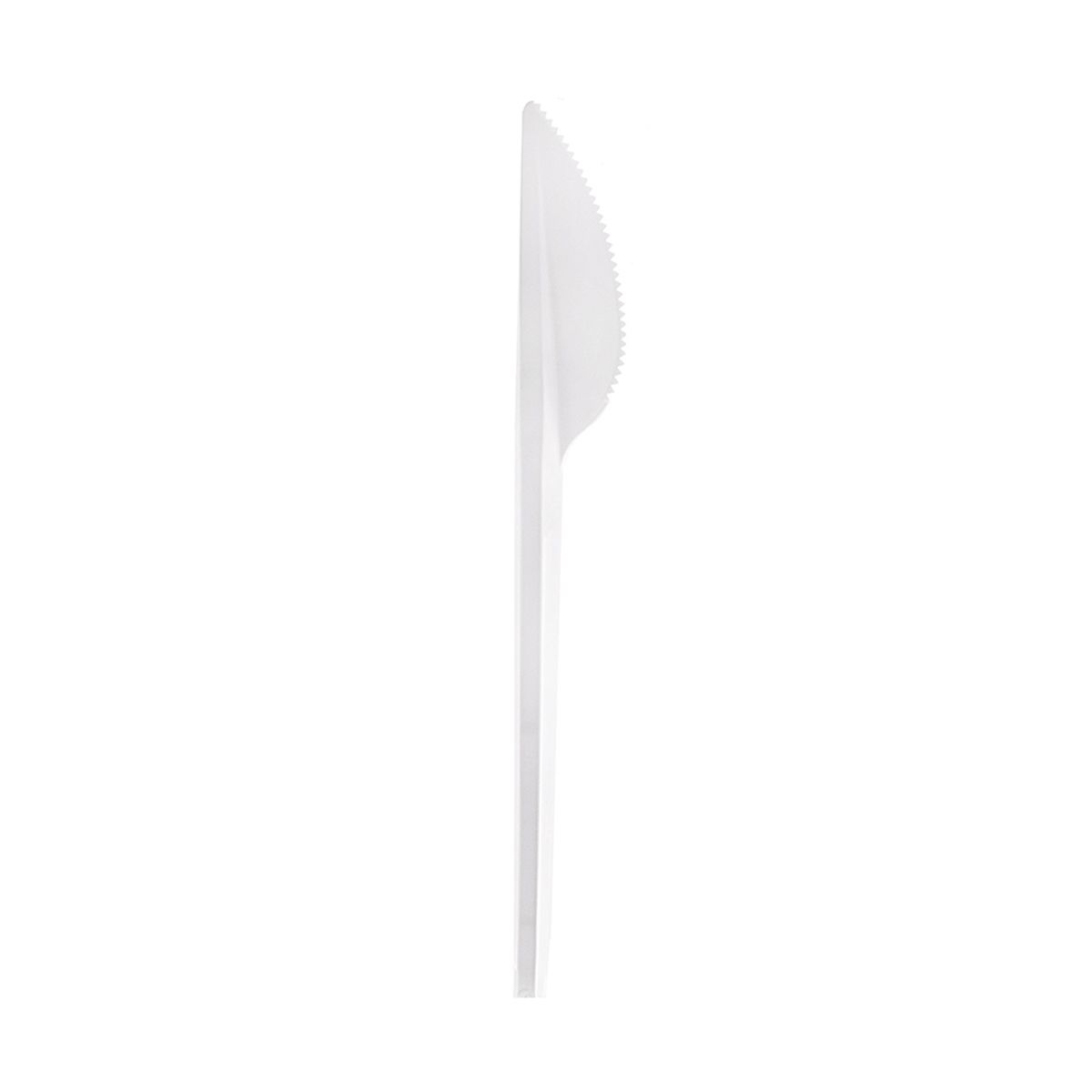 10X Cuchillo Desechable Clean Touch Blanco Tami x 100 Und