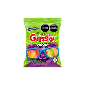 Goma Oso Grissly Colombina x 72 Gr - Paquete