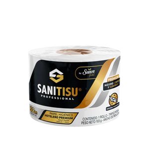 Papel Higienico Sanitisu Premium Triple Hoja Blanca x 32 Mtrs x 48 Rollos - Paquete