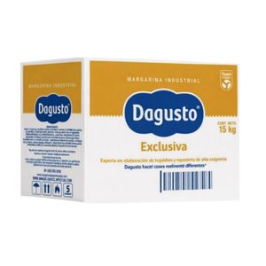 Margarina Exclusiva CC Dagusto x 15 Kg - Caja
