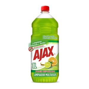 Limpia Pisos Ajax Bicarbonato Naranja Limón x 1000 Ml Pet - Unidad