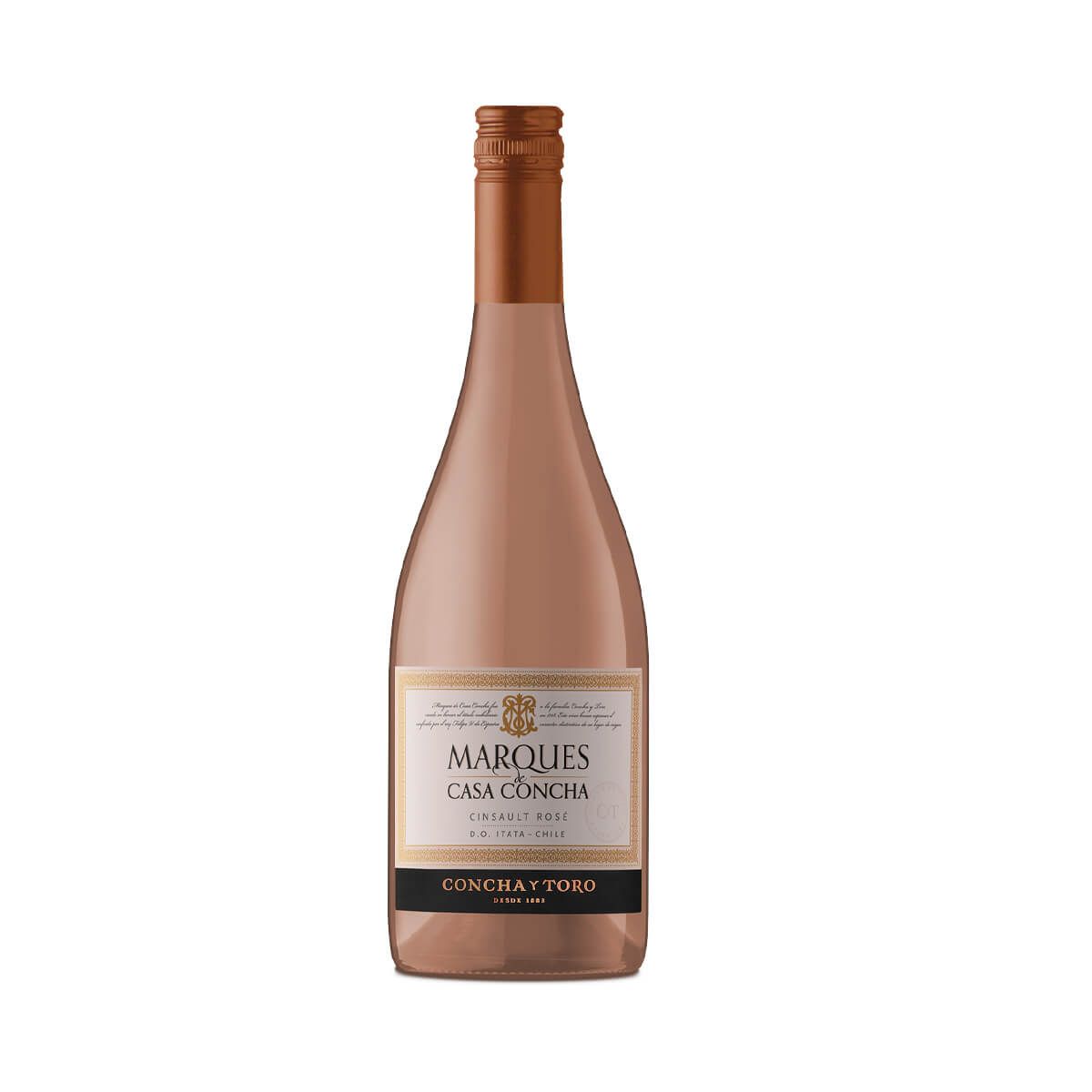 10X Vino Rosado Marqués Cinsault Rosé Chileno x 750 Ml