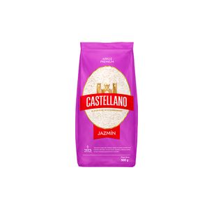Arroz Castellano Jazmin x 500 Gramos Bolsa - Unidad