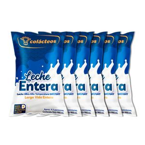 Leche UHT Entera Colácteos x 1100 Gr Sixpack - Unidad