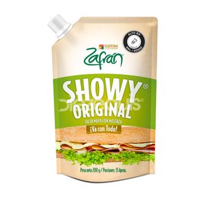 Salsa Showy Original Zafrán x 200 Gr Doy Pack - Unidad