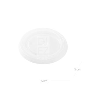 Tapa Copa 0.5 Oz Blanca  Domingo x 100 Und - Paquete