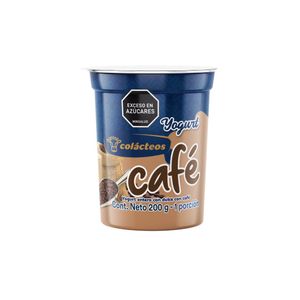 Yogur Café Colácteos x 200 Gr Vaso - Unidad