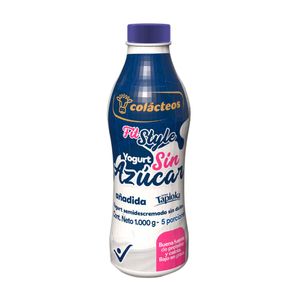 Yogur Sin Azúcar Colácteos Tapioka x 1000 Gr Garrafa - Unidad