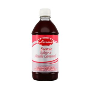 Esencia Vainilla Caramelo Levapan x 500 ML Pet - Unidad