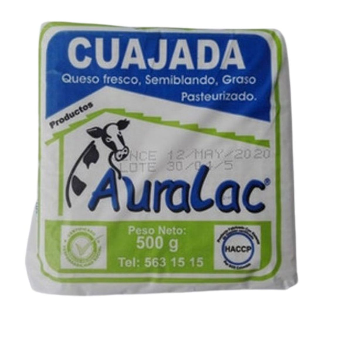 10X Cuajada Auralac x 500 Gr