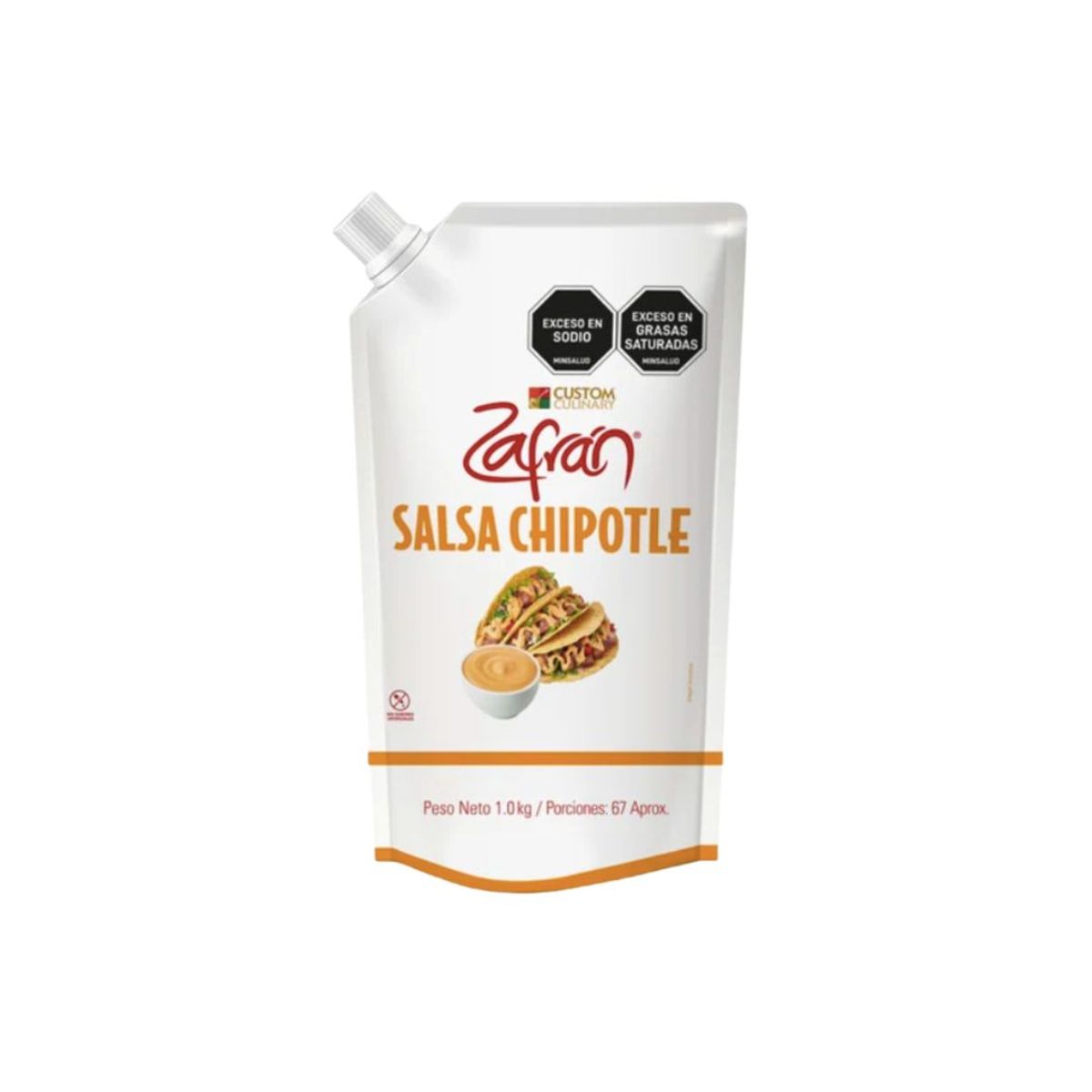 10X Salsa Chipotle Zafrán x 1000 Gr Bolsa
